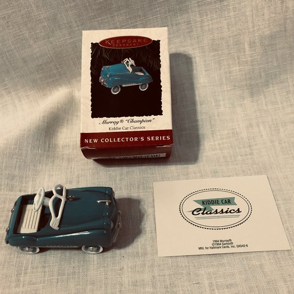 1994 Hallmark Keepsake Ornament Murray Champion Kiddie Car Classics Series #1 - Picture 1 of 7